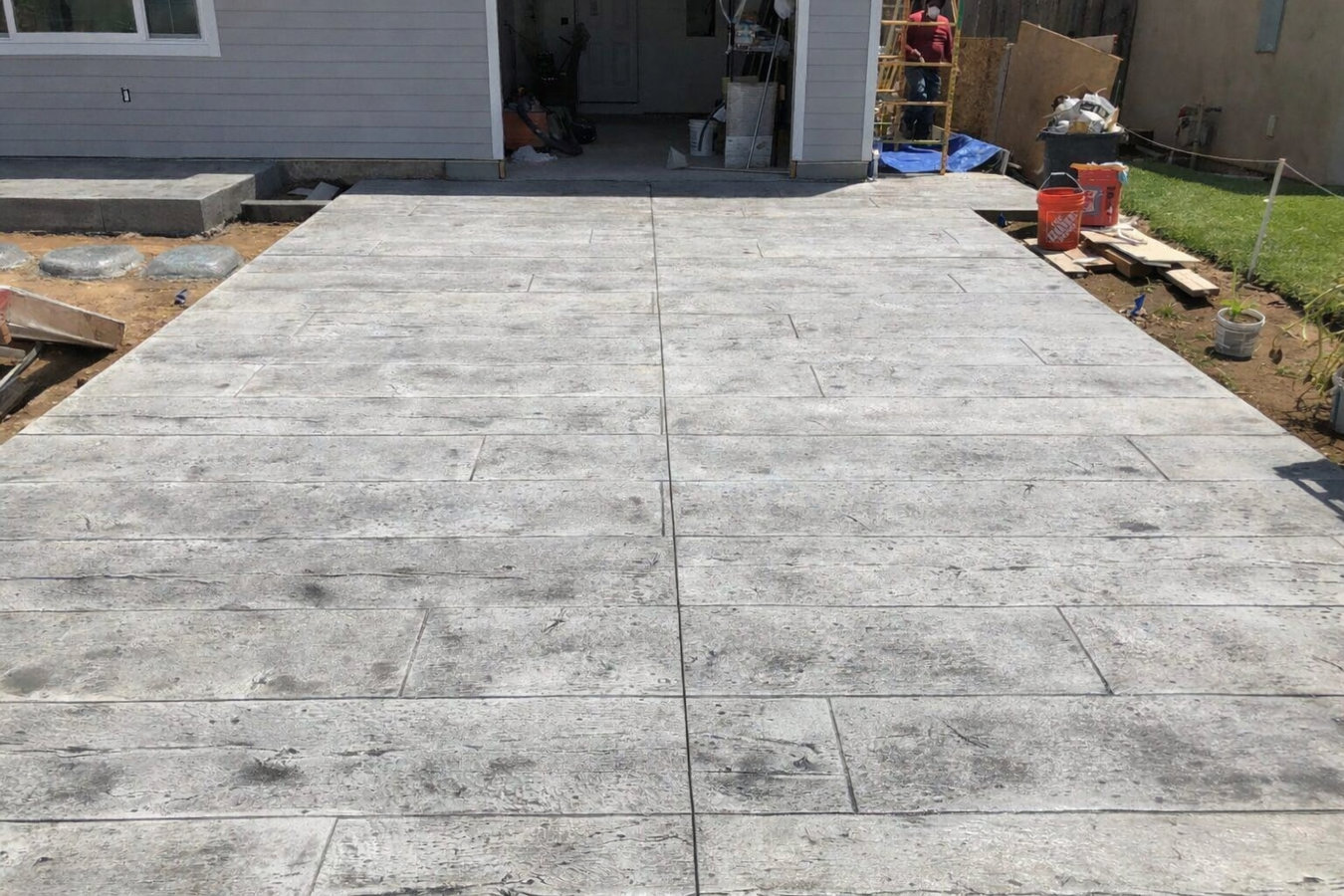 Stamped concrete services in Florence, SC